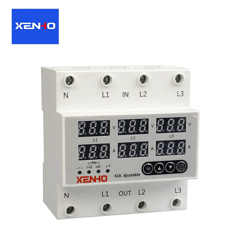 Over Under Under Voltage Protection Switch VAP 4P